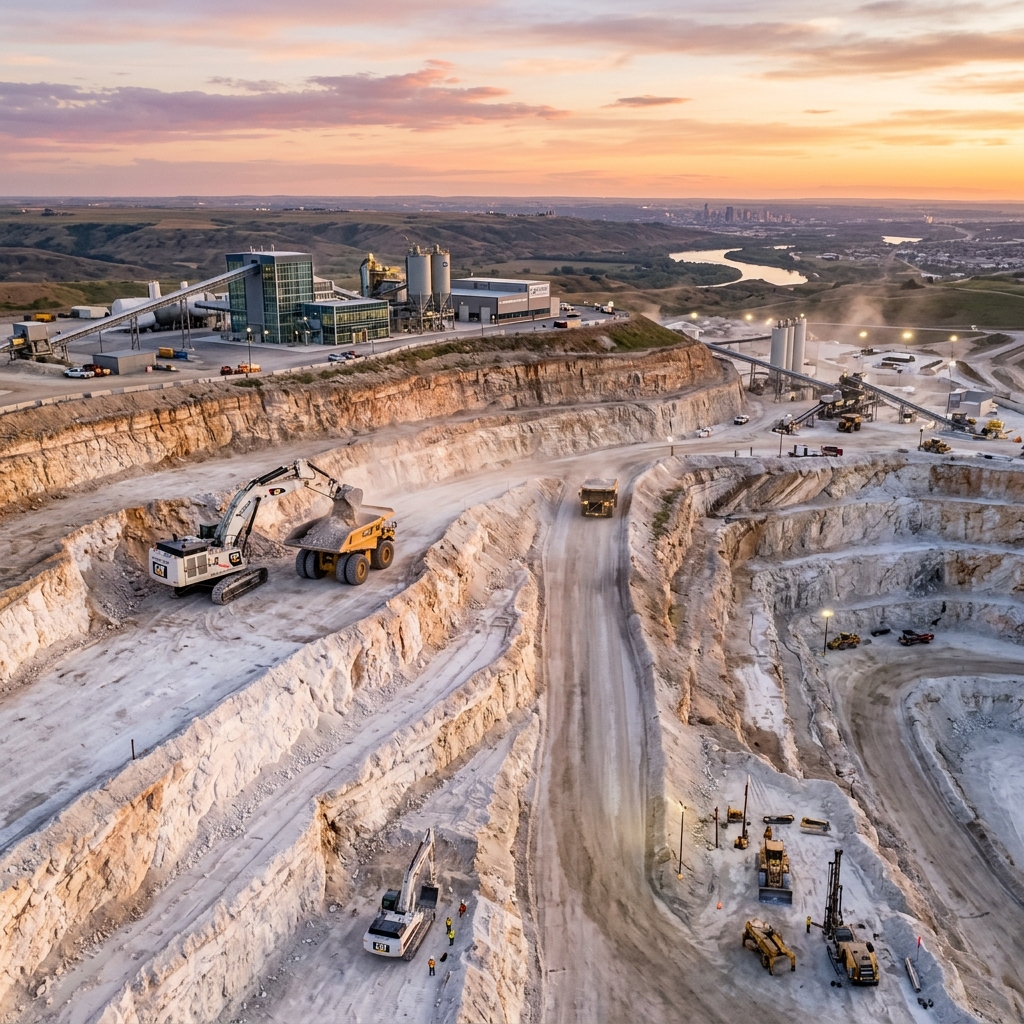 Quartz Mining